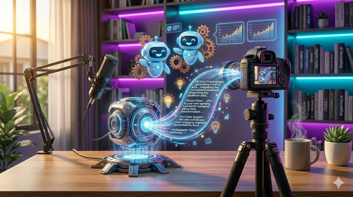 Tool AI untuk YouTuber Pemula: Rahasia Bikin Ide & Skrip Video Bebas Pusing!