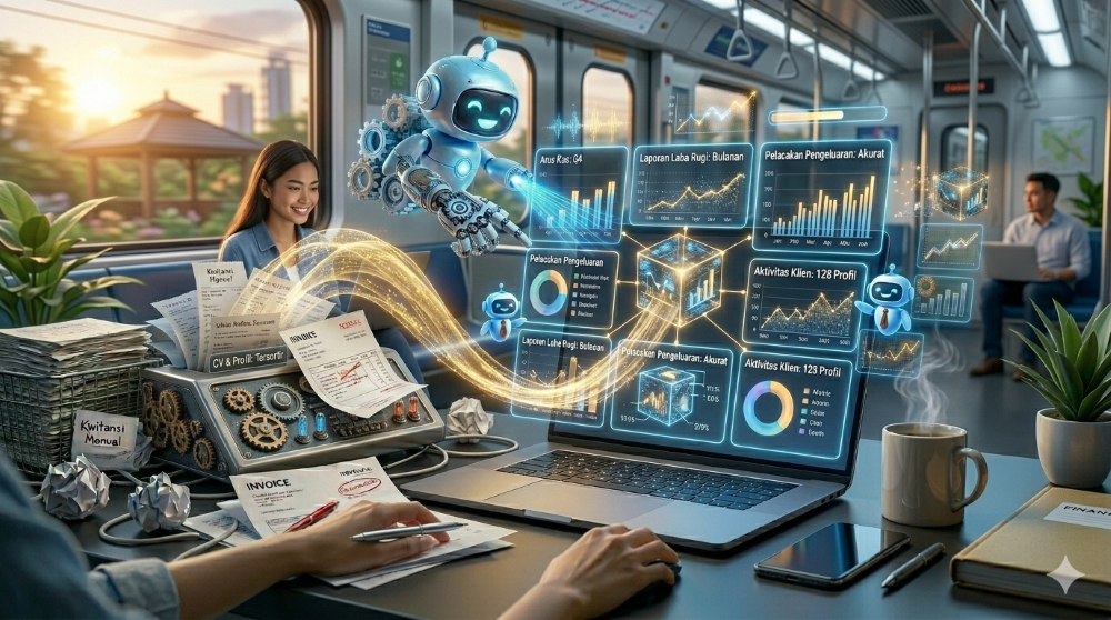 Aplikasi AI di HP Wajib Pekerja Kantoran: Kerja Cepat dari KRL atau Kafe!